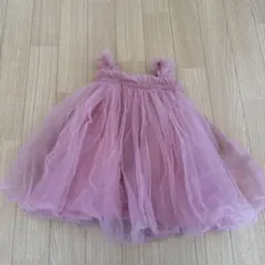 ピンク チュールドレス 約80cm