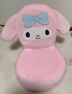 新品　マイメロディ コンパクト座椅子 イス 折りたたみ ドンキホーテ限定