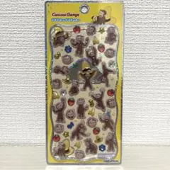 【新品】おさるのジョージ プチドロップステッカー カミオジャパン