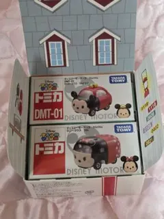 ディズニーモータース ツムツム ミッキーマウス ミニーマウス ツムトップ 2台
