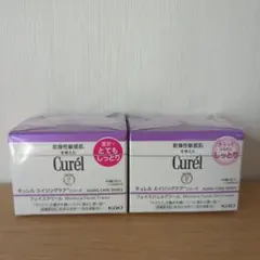 キュレル　エイジングケア　フェイスクリーム＆フェイスジェルクリームセット