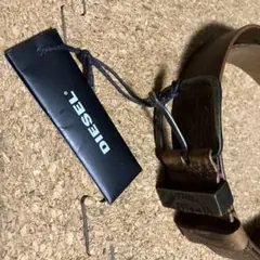 ディーゼル　DIESEL レザーベルト❶新品★値下げました。