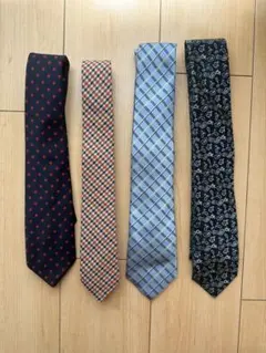 ネクタイ 4本セット まとめ売り