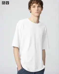 ユニクロ ドライEXクルーネックTシャツ ホワイト 白 Mサイズ - メルカリ