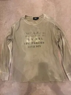 RRL ワッフル ロングスリーブTシャツ サーマル カットソー Lサイズのサムネイル