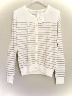 GLACIER   カーディガン〈ビジュー付き〉