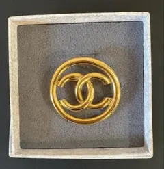 ⭐️シャネル CHANEL ココマークヴィンテージゴールドブローチ 1271 ⭐️シャネル CHANEL ココマークヴィンテージゴールドブローチ 1271