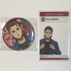 進撃の巨人 エレン 缶バッジ RUNWAY 京都IP書店 WIT 激動 蔦屋 - メルカリ