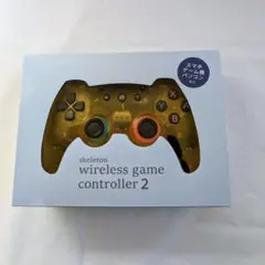 ワイヤレスコントローラー　スケルトン　イエロー　未開封
