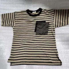 BRANSHES ボーダー ポケット付き Tシャツのサムネイル