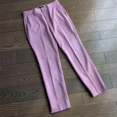 美品　ZARA スリムフィット ピンクパンツ EU34