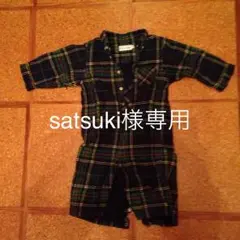ラルフローレン チェックロンパース 70