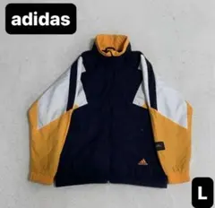 90s〜00s adidas 万国旗タグ ハーフジップ ナイロンジャケット - メルカリ
