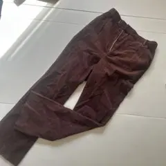 SLY ブラウン コーデュロイ カジュアルパンツ　コットン 100% エモダ