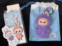 PIN FOR LOVE 【 T 】イニシャル アルファベット ミニラブブ