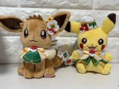 【顔厳選】ピカチュウ イーブイ ぬいぐるみ キーホルダー ポケパーク