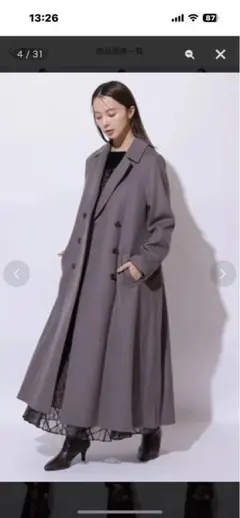 2025年最新】mystrada バックボリュームコートの人気アイテム - メルカリ