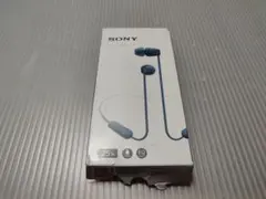 SONY WI-C100 ワイヤレスイヤホン ブルー