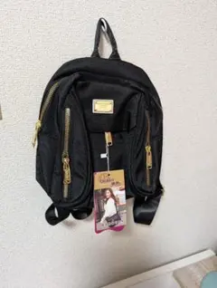 即購入可新品「ブラックナイロンリュック 小型」