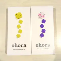 格安　ohora オホーラフットネイルシール セミキュアジェル　フット　2種