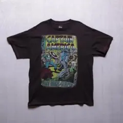 MARVEL 2628 メキシコ製 ムービーTシャツ XL 赤黒