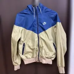 Nike ナイロンジャケット L ネイビー/ベージュ