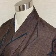 KA1877 大島紬 身丈164cm 着物 正絹