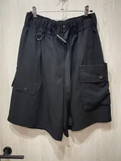 コアラ様専用Y-3 ワイスリー ショートパンツ バルーン 黒 ロゴ - メルカリ