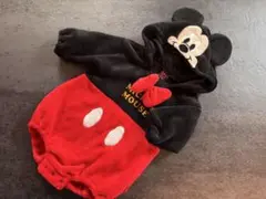 BABYDOLL もこもこ　ミッキー　なりきりロンパース 70-80サイズ