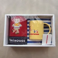 【新品•未使用】 Miki House ギフトセット マグカップとタオル
