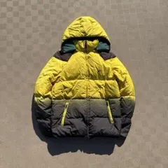 y2k 00s archive c-boy 短丈ダウンジャケットパフイエロー/黒