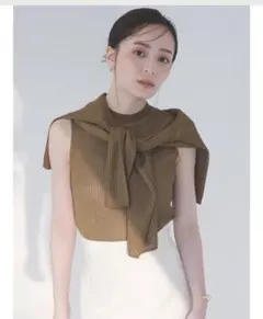 ánuans シアーリブアンサンブルニットのサムネイル
