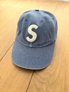 SUPREME デニムブルー ロゴキャップ