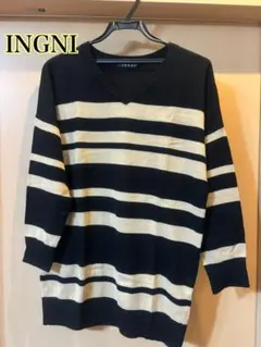 INGNI ボーダーニット