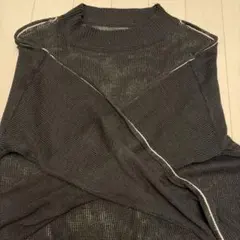 サマーニット ブラック