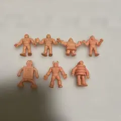 キン消し　7人の悪魔超人　7体　当時物