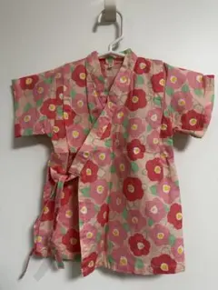 花柄甚平 80センチ