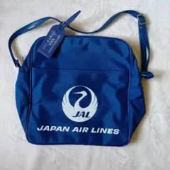 JAPAN AIR LINES/日本航空 JAL 鶴マル印 ショルダーバッグ - メルカリ
