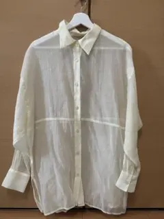 ローリズファーム　シアーシャツ　アイボリー