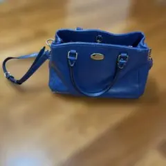 □COACH バイカラー ツートン レザー ミニバッグ - メルカリ