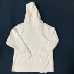 チャンピオン　レディースパーカー付きトレーナー(裏起毛) M ホワイト