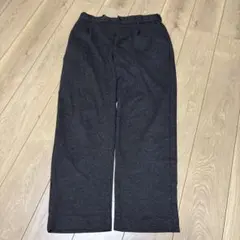 UNIQLO タックワイドパンツ　チドリ　サイズM