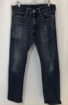 LEVI'S 514 W31 スリムフィット ストレート 濃紺