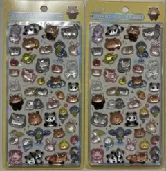 正規品】 ボンドロ あにまる シール アルパカ モルモットウサギ 2種