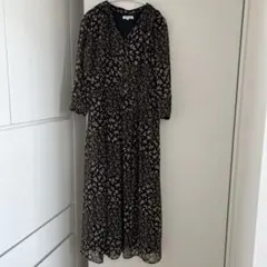 プラステ　フラワー ロングワンピース