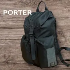新品タグ付 PORTER × ILS ポーター エルファイン デイパック 黒 赤