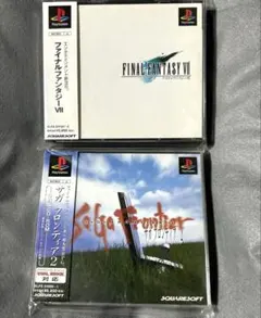 帯付き PS1 ファイナルファンタジー7 サガフロンティア セット 訳あり