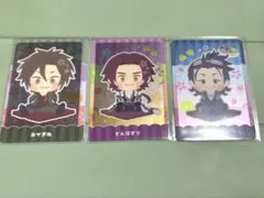 わんぱく 刀剣乱舞 ウエハースカード 三名槍セット