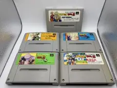 【5本セット】SFC ドラゴンボールZ 超武闘伝HYPER DIMENSION他