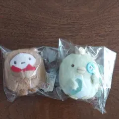 すみっコぐらし　コレクション　てのりぬいぐるみ　たぴおか　ぺんぎん？　セットで